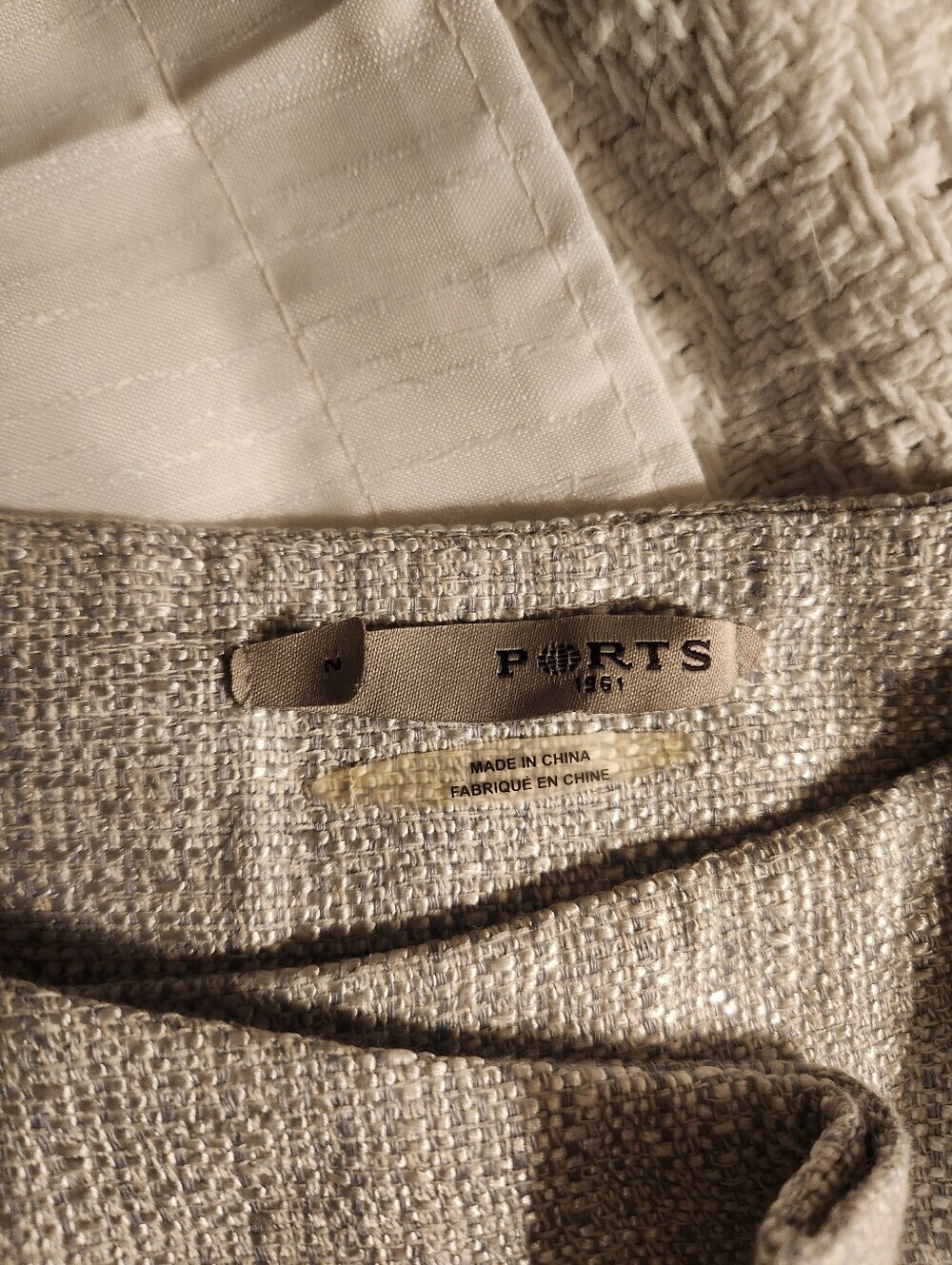 Ports 1961 32% Linen Shorts Size 2 - Picture 9 of 10